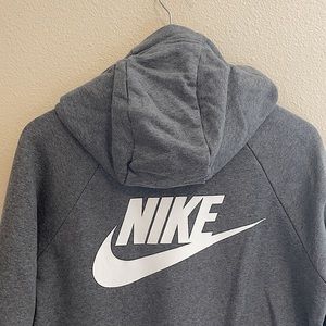 NIKE quarter-zip fleece hoodie